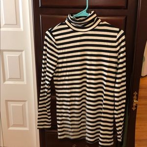 Striped Turtleneck